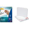 imageAvery 5 Tab Unpunched Dividers for Use with Any Binding System Easy Print ampamp Apply Clear Label Strip Index Maker Customizable White Tabs 25 Sets 1144325 Sets