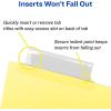 imageAvery 8Tab Binder Dividers Insertable Clear Big Tabs 1 Set 11112