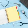 imageAvery 8Tab Binder Dividers for School Medical Office Supply or Home Organization Insertable Multicolor Big Tabs 6 Sets 1111148Pack