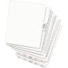 imageAvery AveryStyle Legal Side Tab Dividers 26Tab 76100 Letter Size White 25 per Set 11397One Size Pack of 12