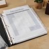 imageAvery Big Tab ExtraWide Insertable Clear Tab Dividers for 3 Ring Binders 8Tab Set White 6 Sets 11254Clear