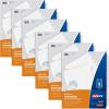 imageAvery Big Tab ExtraWide Insertable Clear Tab Dividers for 3 Ring Binders 8Tab Set White 6 Sets 11254Clear