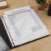 imageAvery Big Tab ExtraWide Insertable Clear Tab Dividers for 3 Ring Binders 8Tab Set White 6 Sets 11254Clear
