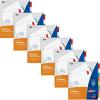 imageAvery Big Tab ExtraWide Insertable Clear Tab Dividers for 3 Ring Binders 8Tab Set White 6 Sets 11254Multicolor