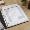 imageAvery Big Tab ExtraWide Insertable Clear Tab Dividers for 3 Ring Binders 8Tab Set White 6 Sets 11254White