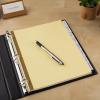imageAvery Big Tab Insertable Dividers for 3 Ring Binders 8Tab Set Buff Paper Clear Tabs Binder Divider Value Pack of 11112 24 Sets Total 111151 pack