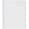 imageAvery Big Tab Printable Large White Label Dividers 5Tab with Easy Peel Labels Dividers for 3 Ring Binders 20 Sets 14440One Size
