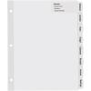 imageAvery Big Tab Printable Large White Label Dividers with Easy Peel 8 Tabs 4 Sets 144394 sets