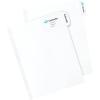 imageAvery Big Tab Printable White Label Dividers 5Tab with Easy Peel Labels Dividers for 3 Ring Binders 20 Sets 14434One Size