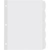imageAvery Big Tab Printable White Label Dividers 5Tab with Easy Peel Labels Dividers for 3 Ring Binders 20 Sets 14434One Size Pack of 12