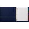 imageAvery Big Tab Printable White Label Dividers 5Tab with Easy Peel Labels Dividers for 3 Ring Binders 20 Sets 14434One Size Pack of 120