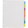 imageAvery Big Tab Printable White Label Dividers with Easy Peel 8 Tabs 20 Sets 14435One Size Pack of 120