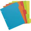 imageAvery Big Tab Write ampamp Erase Durable Plastic Dividers 8Tab Set Multicolor Brights 3 Sets 212105 tab
