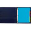 imageAvery Big Tab Write ampamp Erase Durable Plastic Dividers 8Tab Set Multicolor Brights 3 Sets 212105 tab