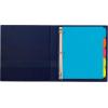 imageAvery Big Tab Write ampamp Erase Durable Plastic Dividers 8Tab Set Multicolor Brights 3 Sets 212105 tab Pack of 8