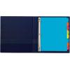 imageAvery Big Tab Write ampamp Erase Durable Plastic Dividers 8Tab Set Multicolor Brights 3 Sets 212108 tab