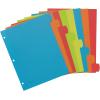 imageAvery Big Tab Write ampamp Erase Durable Plastic Dividers 8Tab Set Multicolor Brights 3 Sets 212108 tab