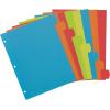 imageAvery Big Tab Write ampamp Erase Durable Plastic Dividers 8Tab Set Multicolor Brights 3 Sets 212108 tab