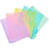 imageAvery Dividers for 3 Ring Binders 5 Tab Plastic Binder Dividers Pockets Insertable Big Tabs Pastel Classic Designs Extend Beyond Sheet Protectors 3 Sets 112555 tab
