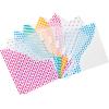 imageAvery Dividers for 3 Ring Binders 8 Tab Plastic Binder Dividers Pockets Insertable Big Tabs Vibrant Geometric Patterns Extend Beyond Sheet Protectors 1 Set 077098 Count Pack of 1