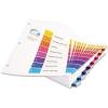 imageAvery Dividers for 3 Ring Binders 8 Tabs per Set Customizable Table of Contents Multicolor Tabs Great for Organizing HighVolume Reports Projects and More 24 Sets of 11168