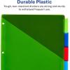 imageAvery Dividers for 3 Ring Binders 8Tab Sets TwoPocket Plastic Binder Dividers with Tabs Multicolor 3 Sets 719075 Tab