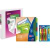 imageAvery Dividers for 3 Ring Binders 8Tab Sets TwoPocket Plastic Binder Dividers with Tabs Multicolor 3 Sets 719075 Tab