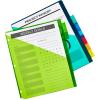 imageAvery Dividers for 3 Ring Binders 8Tab Sets TwoPocket Plastic Binder Dividers with Tabs Multicolor 3 Sets 719078 Tab