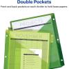 imageAvery Dividers for 3 Ring Binders 8Tab Sets TwoPocket Plastic Binder Dividers with Tabs Multicolor 3 Sets 719078 Tab