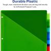 imageAvery Dividers for 3 Ring Binders 8Tab Sets TwoPocket Plastic Binder Dividers with Tabs Multicolor 3 Sets 719078 Tab