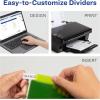 imageAvery Dividers for 3 Ring Binders 8Tab Sets TwoPocket Plastic Binder Dividers with Tabs Multicolor 3 Sets 719078 Tab