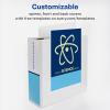 imageAvery Durable View 3 Ring Binder 4 Inch EZD Rings 2 White Binders 098014
