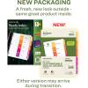 imageAvery EcoFriendly Recycled Dividers for 3 Ring Binders 12 Tabs per Set Customizable Table of Contents Multicolor Tabs Great for Organizing Reports Projects and More 3 Sets of 110833 Sets