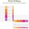 imageAvery EcoFriendly Recycled Dividers for 3 Ring Binders 12 Tabs per Set Customizable Table of Contents Multicolor Tabs Great for Organizing Reports Projects and More 3 Sets of 110833 Sets