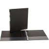 imageAvery Economy 3 Ring Binders 1quot Round Rings 4 Black Binders 033011