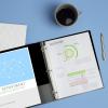 imageAvery Economy 3 Ring Binders 1quot Round Rings 4 Black Binders 033011