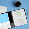 imageAvery Economy 3 Ring Binders 1quot Round Rings 4 Black Binders 033011
