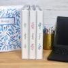 imageAvery Economy View 3 Ring Binders 3quot Round Rings 4 White Binders 033601