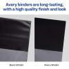 imageAvery Economy View 3 Ring Binders 3quot Round Rings 4 White Binders 033602