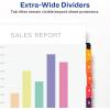 imageAvery ExtraWide Dividers for 3 Ring Binders 10 Tabs per Set Customizable Table of Contents Multicolor Tabs Works Great with Sheet Protectors 11165914 x 11 inches