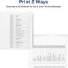 imageAvery ExtraWide Dividers for 3 Ring Binders 26 Tabs per Set Customizable Table of Contents Multicolor Tabs Works Great with Sheet Protectors 11166White