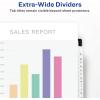 imageAvery ExtraWide Dividers for 3 Ring Binders 26 Tabs per Set Customizable Table of Contents Multicolor Tabs Works Great with Sheet Protectors 11166White