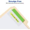 imageAvery Filing Ultra Tabs 3quot x 15quot 2Side Writable RedBlueGreen 24 Repositionable File Tabs 74775Assorted