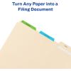 imageAvery Filing Ultra Tabs 3quot x 15quot 2Side Writable RedBlueGreen 24 Repositionable File Tabs 74775Assorted