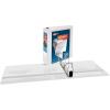 imageAvery Heavy Duty View 3 Ring Binder 05quot One Touch Slant Ring Holds 85quot x 11quot Paper 4 White Binders 797092 pack