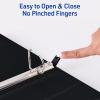 imageAvery Heavy Duty View 3 Ring Binder 05quot One Touch Slant Ring Holds 85quot x 11quot Paper 4 White Binders 797094 pack