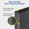 imageAvery Heavy Duty View 3 Ring Binder 05quot One Touch Slant Ring Holds 85quot x 11quot Paper 4 White Binders 797094 pack