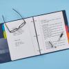 imageAvery Heavy Duty View 3 Ring Binder 15quot One Touch Slant Ring Holds 85quot x 11quot Paper 4 Navy Blue Binders 79871Blue