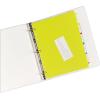 imageAvery HeavyDuty Plastic Dividers for 3 Ring Binders and 7 Ring Binders 5Tab Set Multicolor with White Labels 1 Set 23080