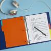imageAvery HeavyDuty View 3 Ring Binders 3 Inch One Touch EZD Rings 670Sheet Capacity 35 Inch Wide Spine Customizable Clear Cover and Spine Green Binders 4Pack of 79109Navy Blue